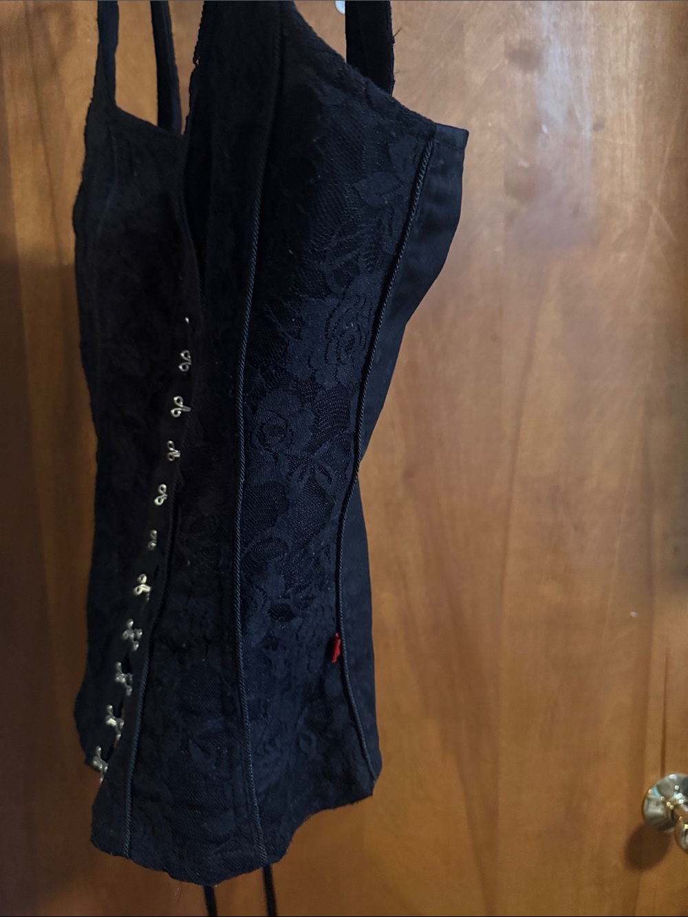 Royal Bones Black Corset - Picture 6 of 7